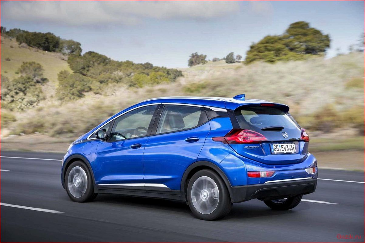 opel, ampera-e, 2017, обзор, характеристики