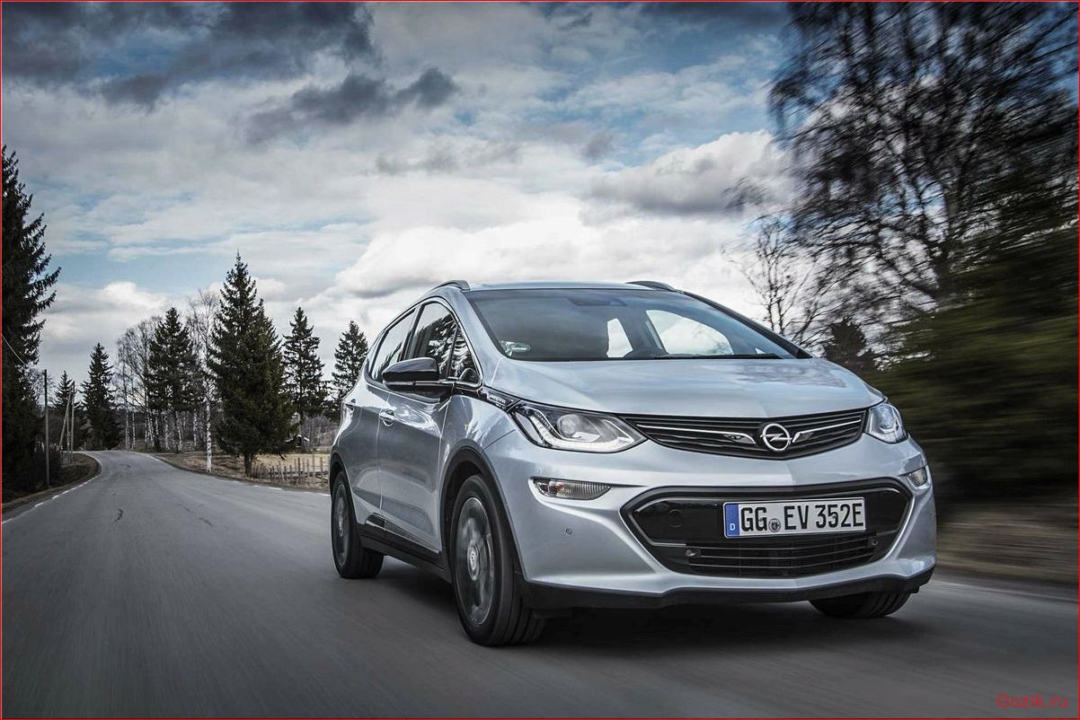 opel, ampera-e, 2017, обзор, характеристики