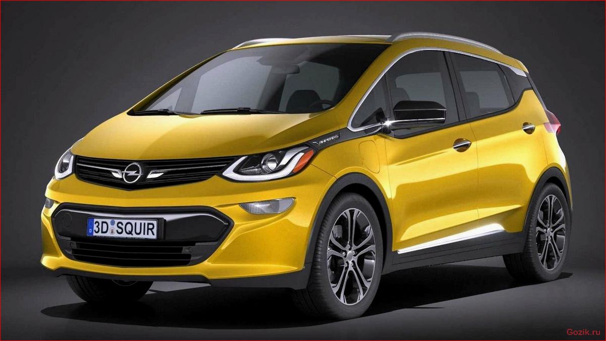 opel, ampera-e, 2017, обзор, характеристики