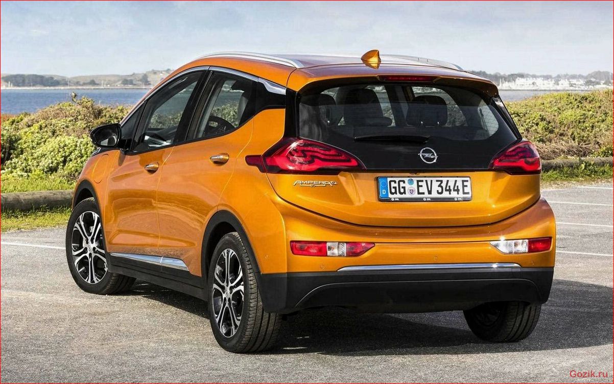 opel, ampera-e, 2017, обзор, характеристики
