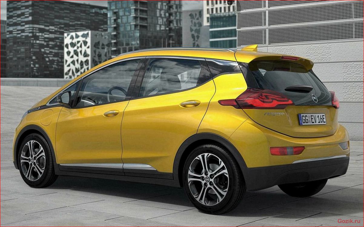 opel, ampera-e, 2017, обзор, характеристики