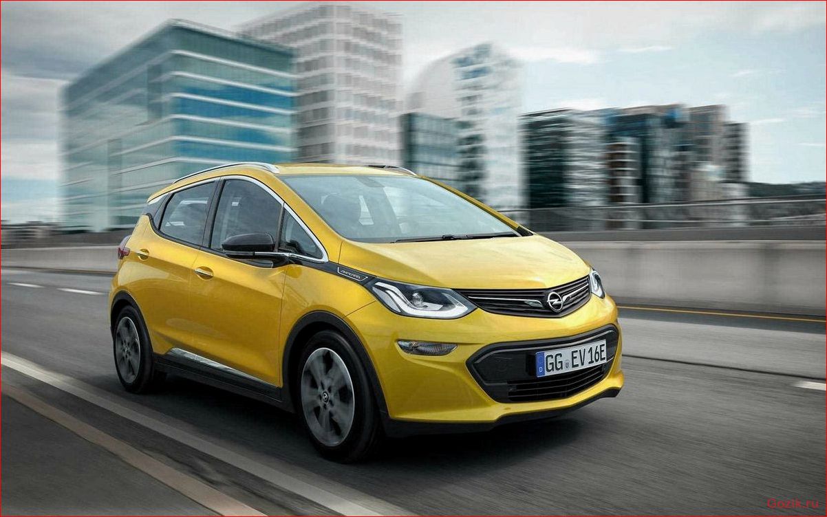 opel, ampera-e, 2017, обзор, характеристики