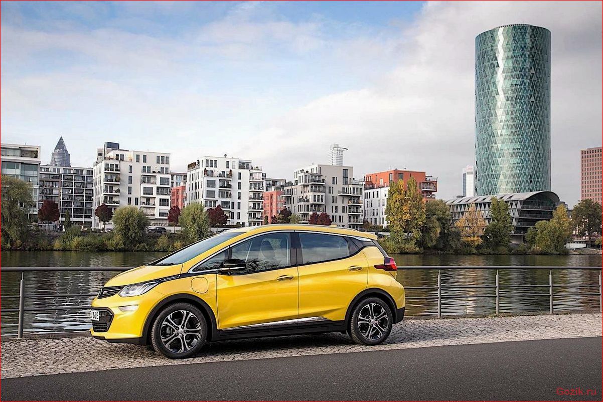 opel, ampera-e, 2017, обзор, характеристики