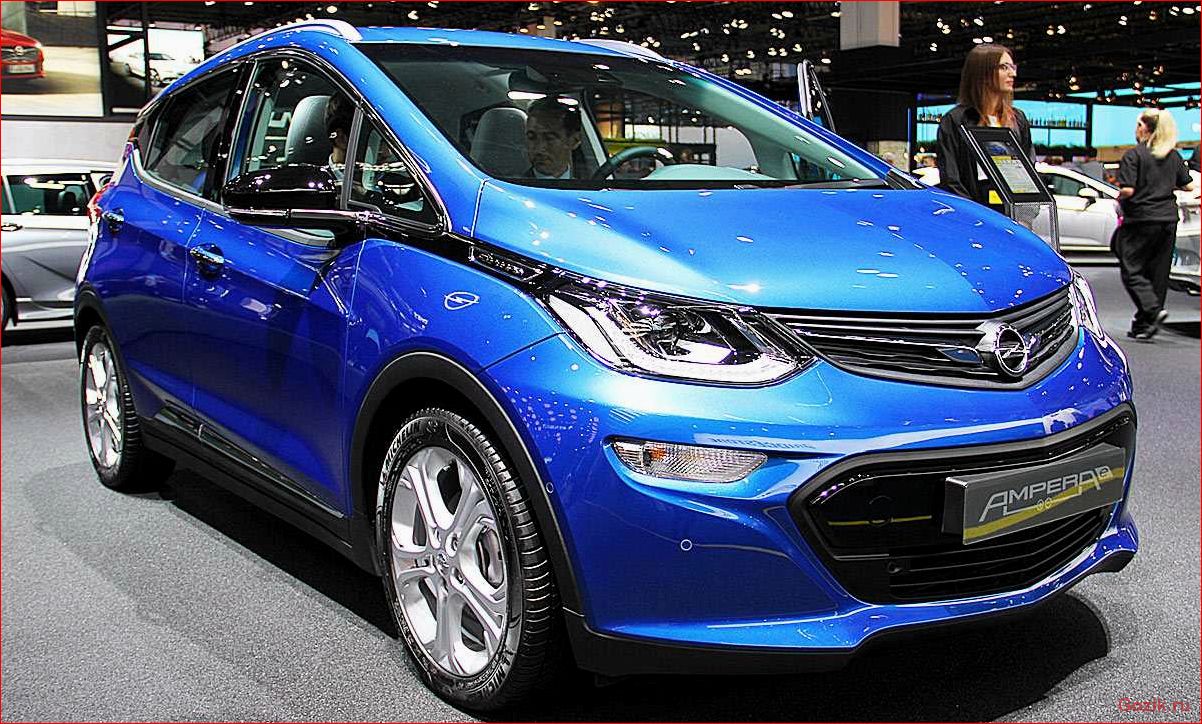 opel, ampera-e, 2017, обзор, характеристики