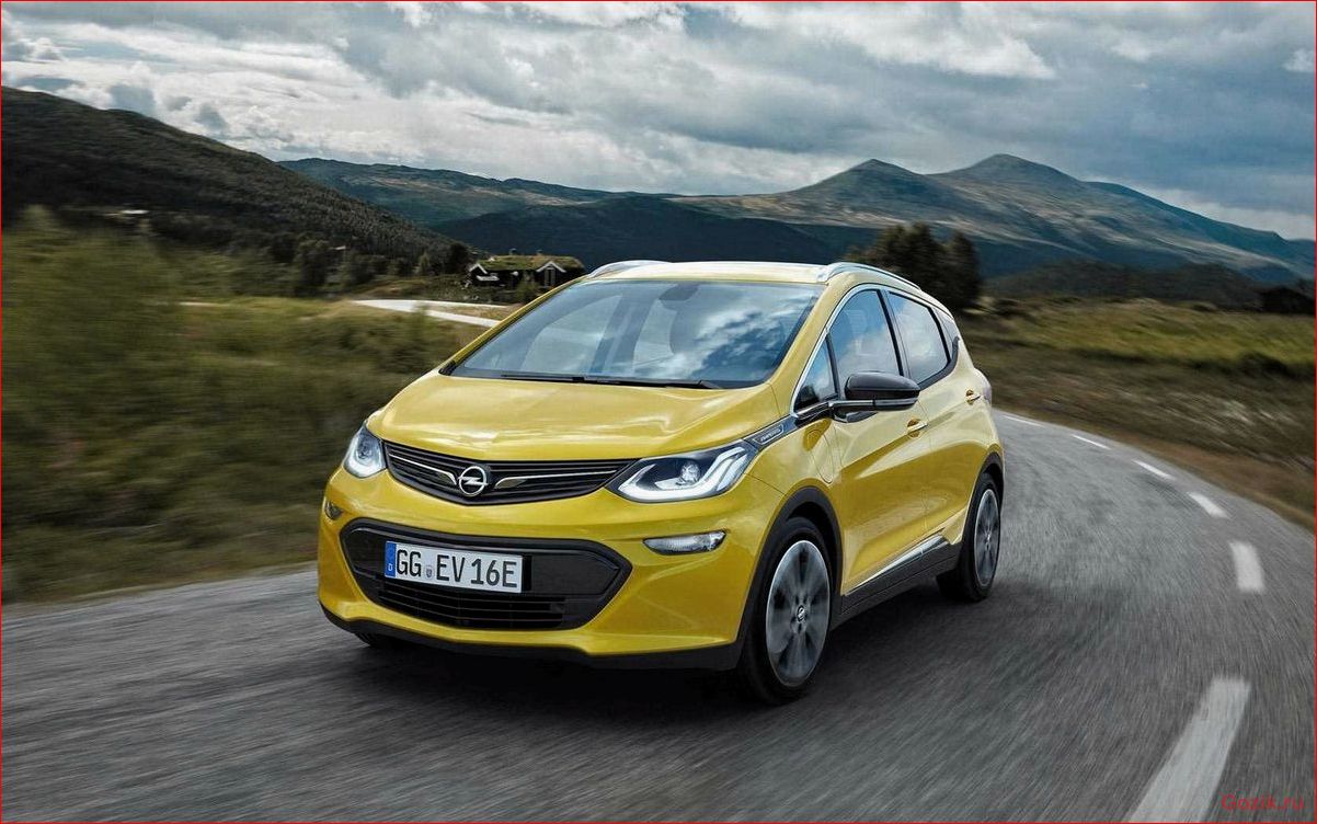 opel, ampera-e, 2017, обзор, характеристики