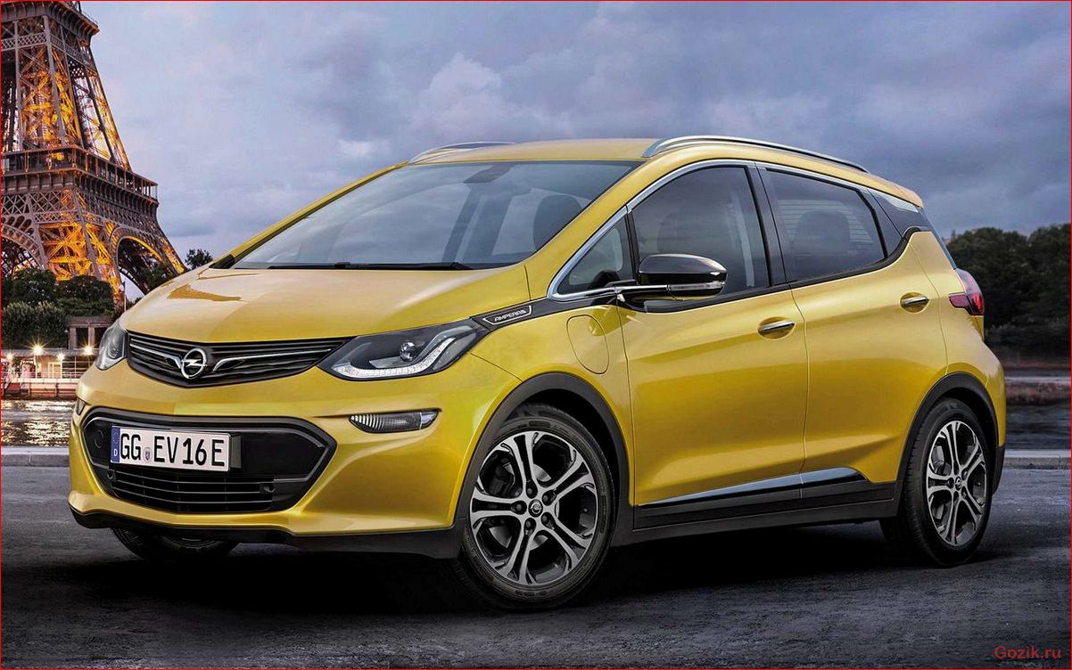 opel, ampera-e, 2017, обзор, характеристики