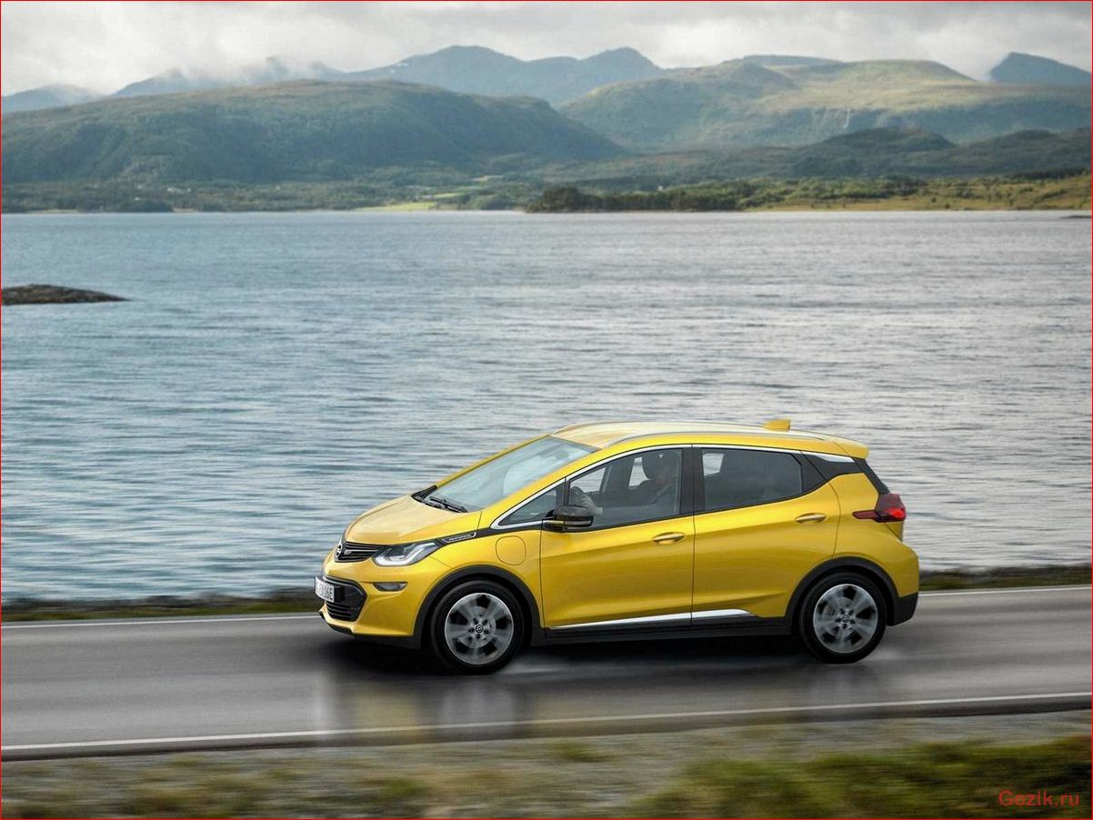 opel, ampera-e, 2017, обзор, характеристики