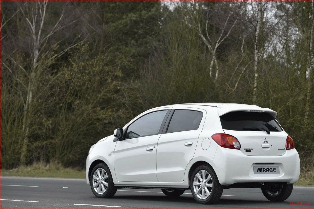 стоимость, хэтчбека, mitsubishi, mirage, объявлена