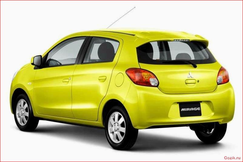 стоимость, хэтчбека, mitsubishi, mirage, объявлена