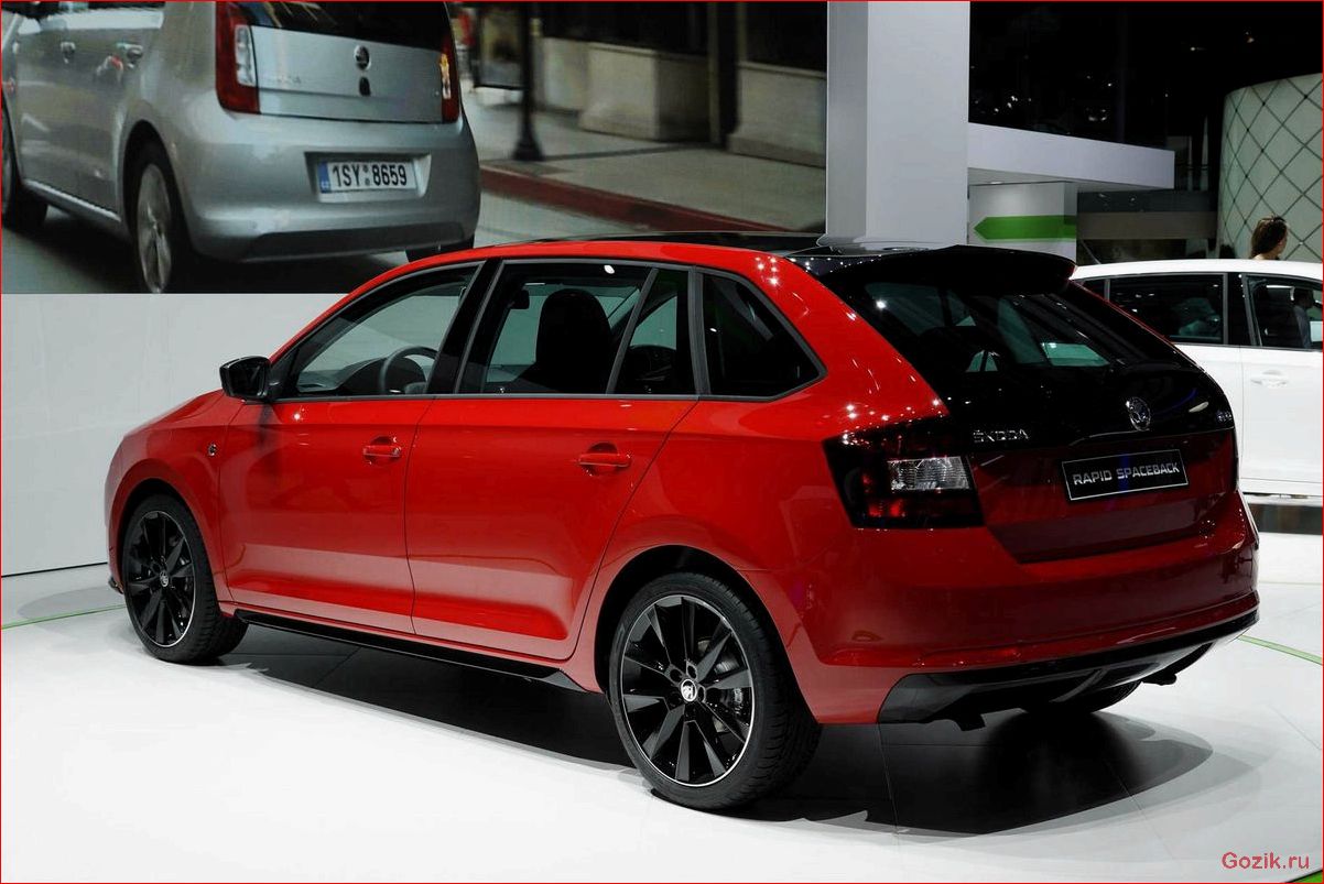 skoda, rapid, spaceback, 2014, года