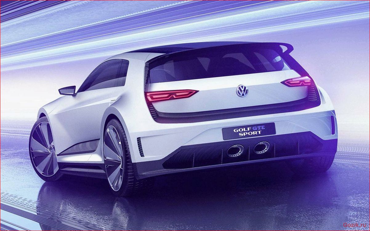 Гибридный хот-хэтч Volkswagen Golf GTE Sport volkswagen, golf, sport