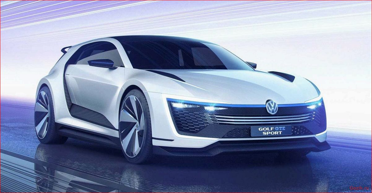 Гибридный хот-хэтч Volkswagen Golf GTE Sport volkswagen, golf, sport