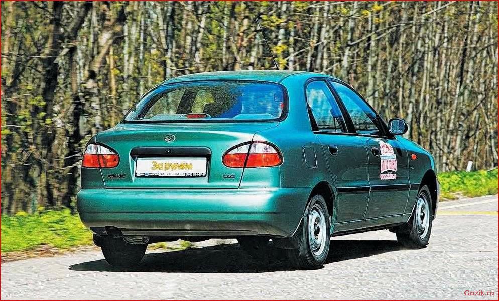 daewoo, lanos, история, характеристики, отзывы