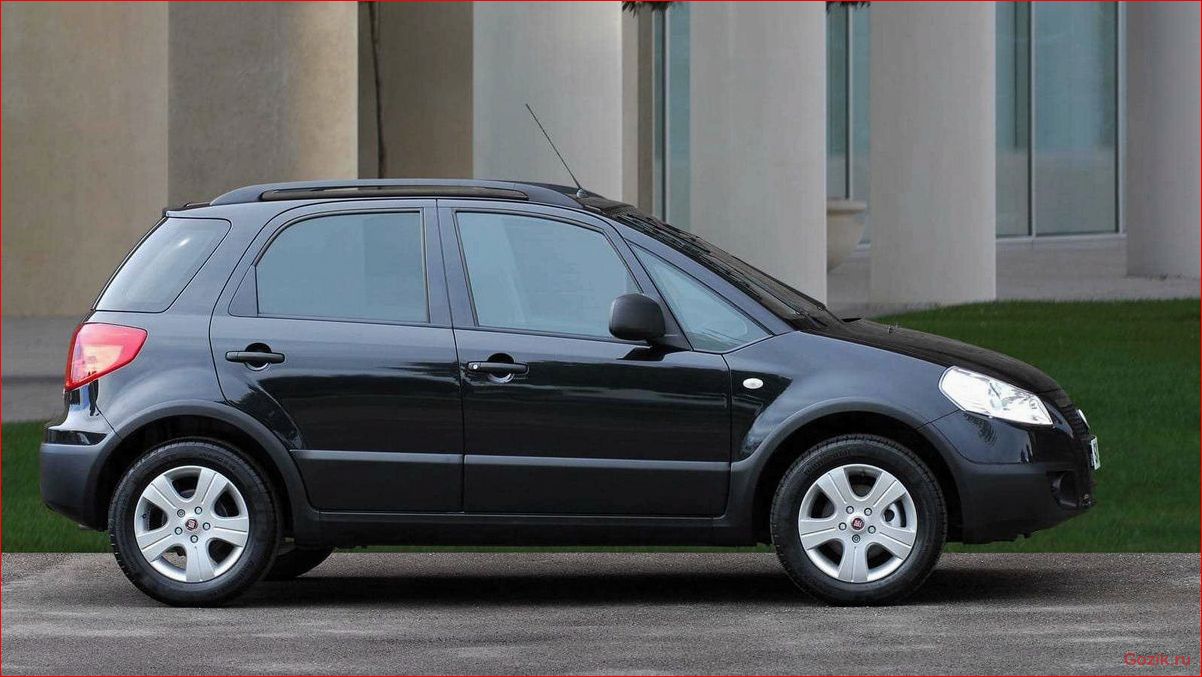 Компактный кроссовер Fiat Sedici компактный, кроссовер, fiat, sedici