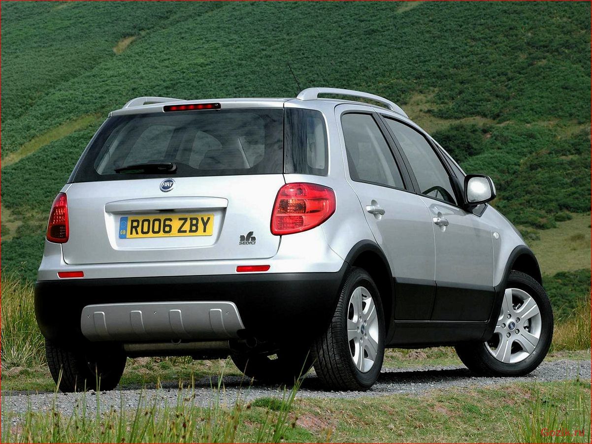 Компактный кроссовер Fiat Sedici компактный, кроссовер, fiat, sedici