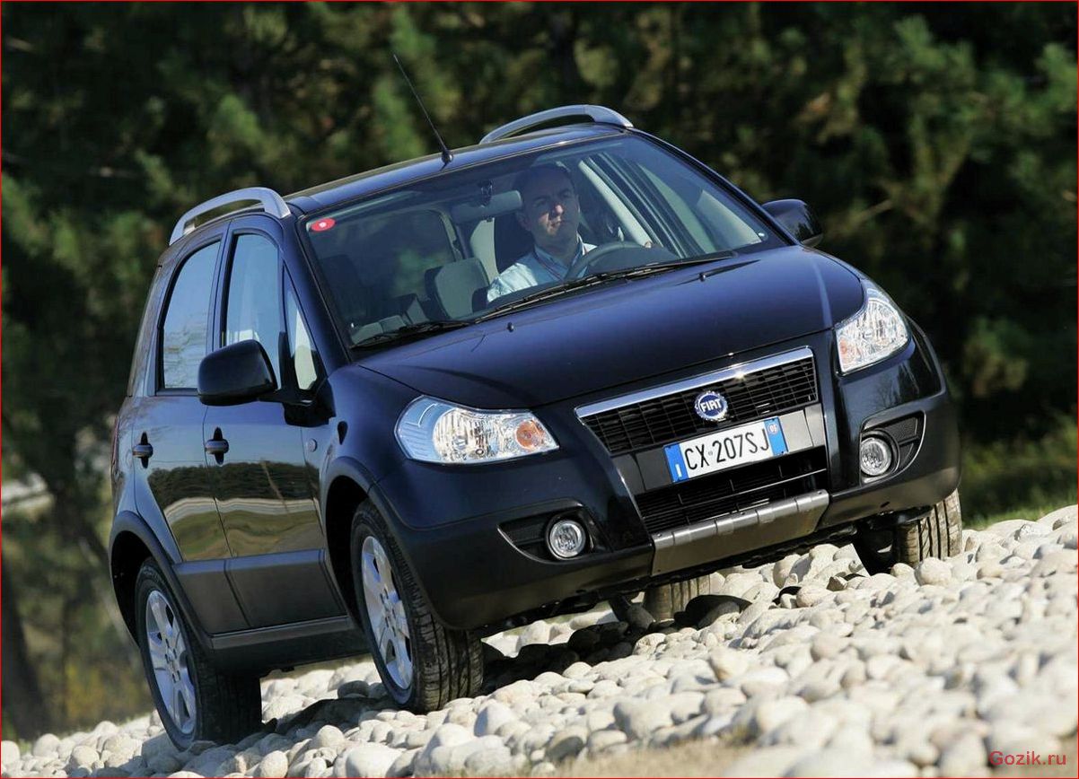 Компактный кроссовер Fiat Sedici компактный, кроссовер, fiat, sedici