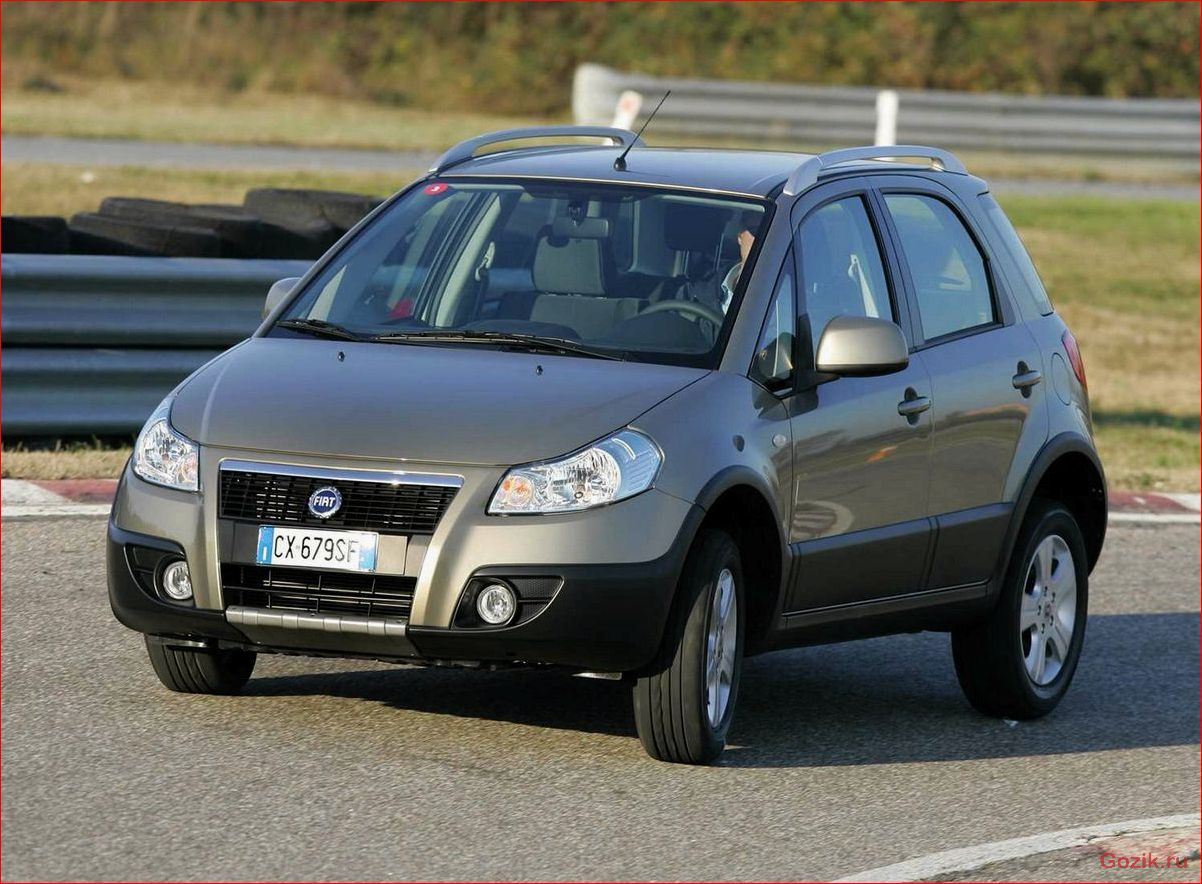 Компактный кроссовер Fiat Sedici компактный, кроссовер, fiat, sedici