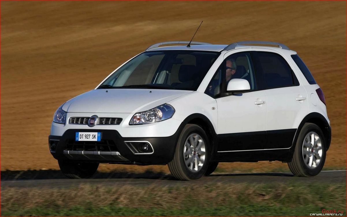 Компактный кроссовер Fiat Sedici компактный, кроссовер, fiat, sedici