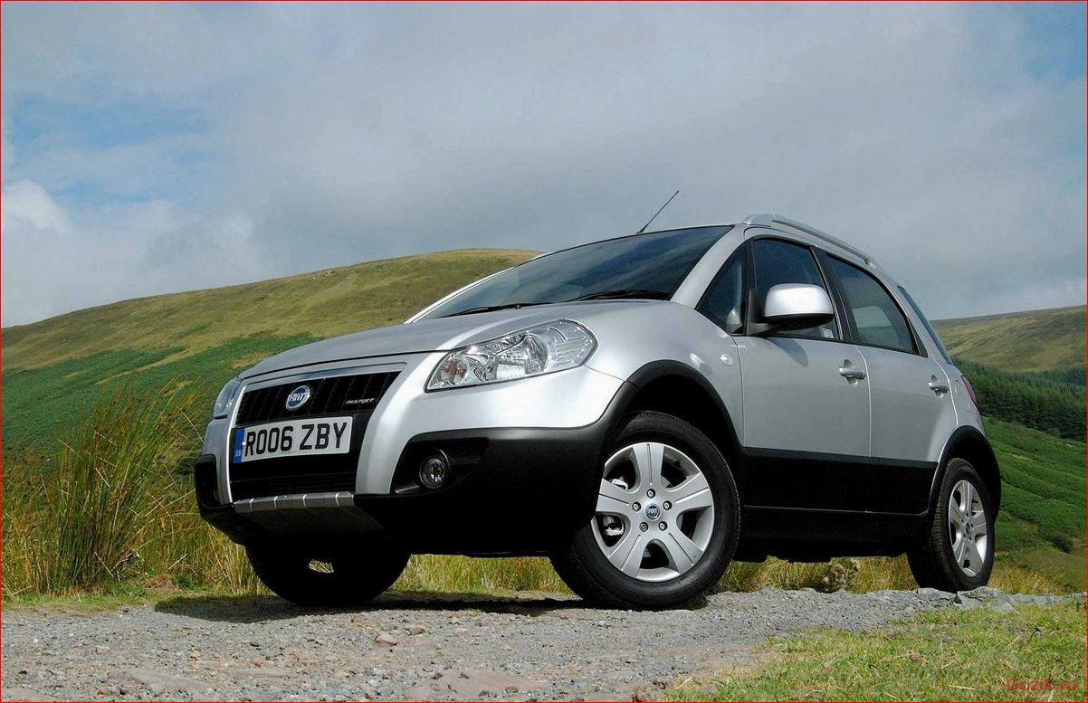 Компактный кроссовер Fiat Sedici компактный, кроссовер, fiat, sedici