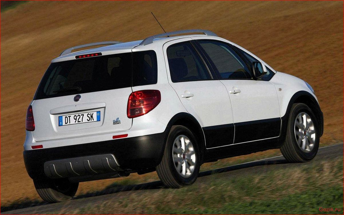 Компактный кроссовер Fiat Sedici компактный, кроссовер, fiat, sedici