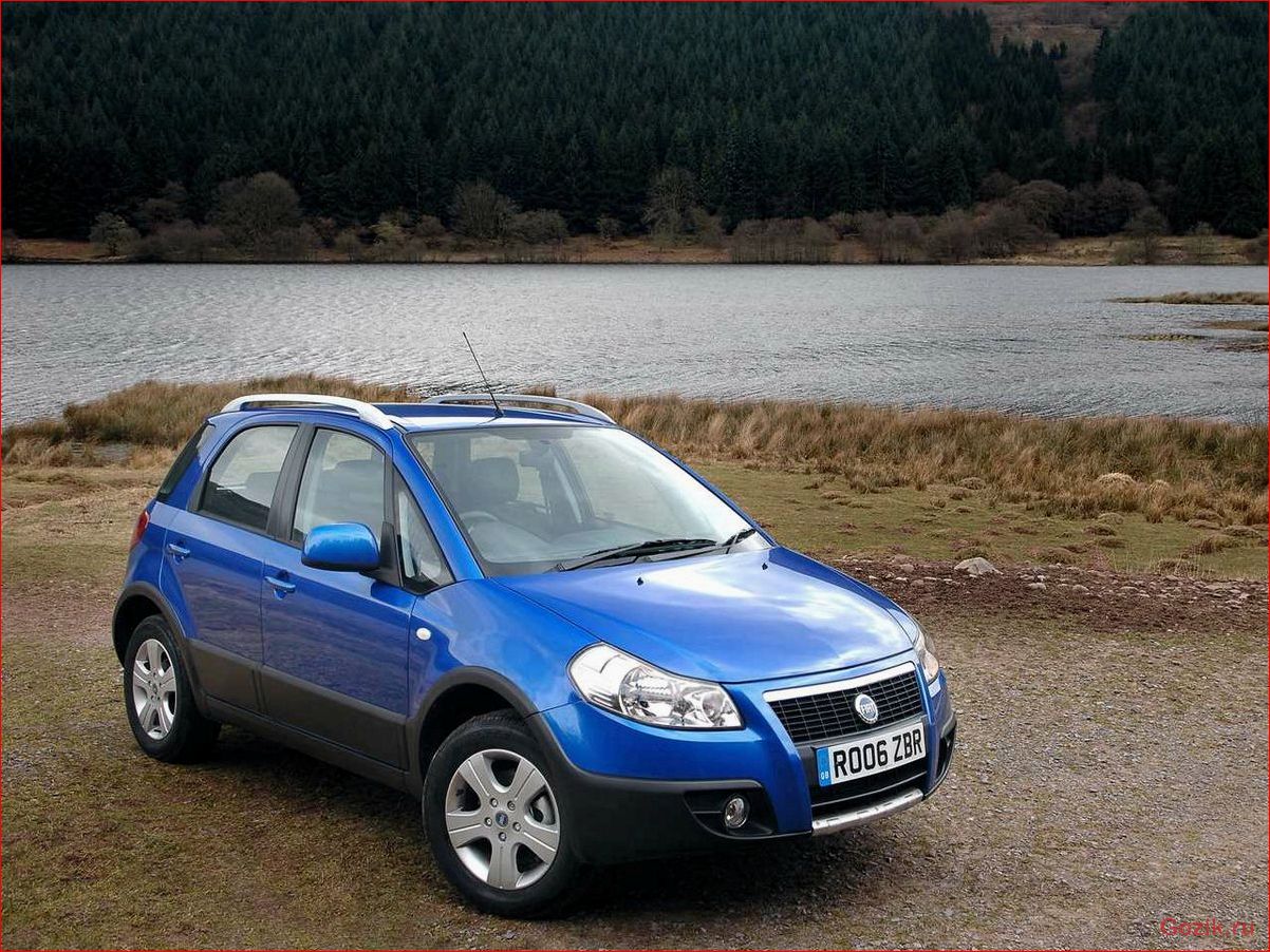 Компактный кроссовер Fiat Sedici компактный, кроссовер, fiat, sedici