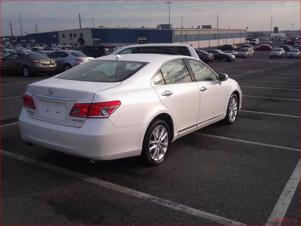 Lexus ES350 2011: характеристики, отзывы, цена lexus, es350, 2011, характеристики, отзывы