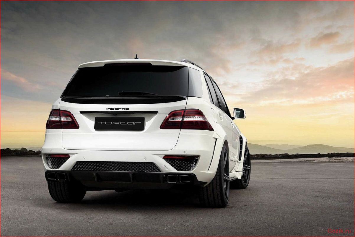 Mercedes ML 63 AMG Inferno: тюнинг от России mercedes, inferno, тюнинг, россии