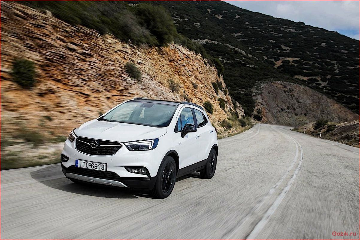 opel, mokka, 2016-2017, обзор, характеристики