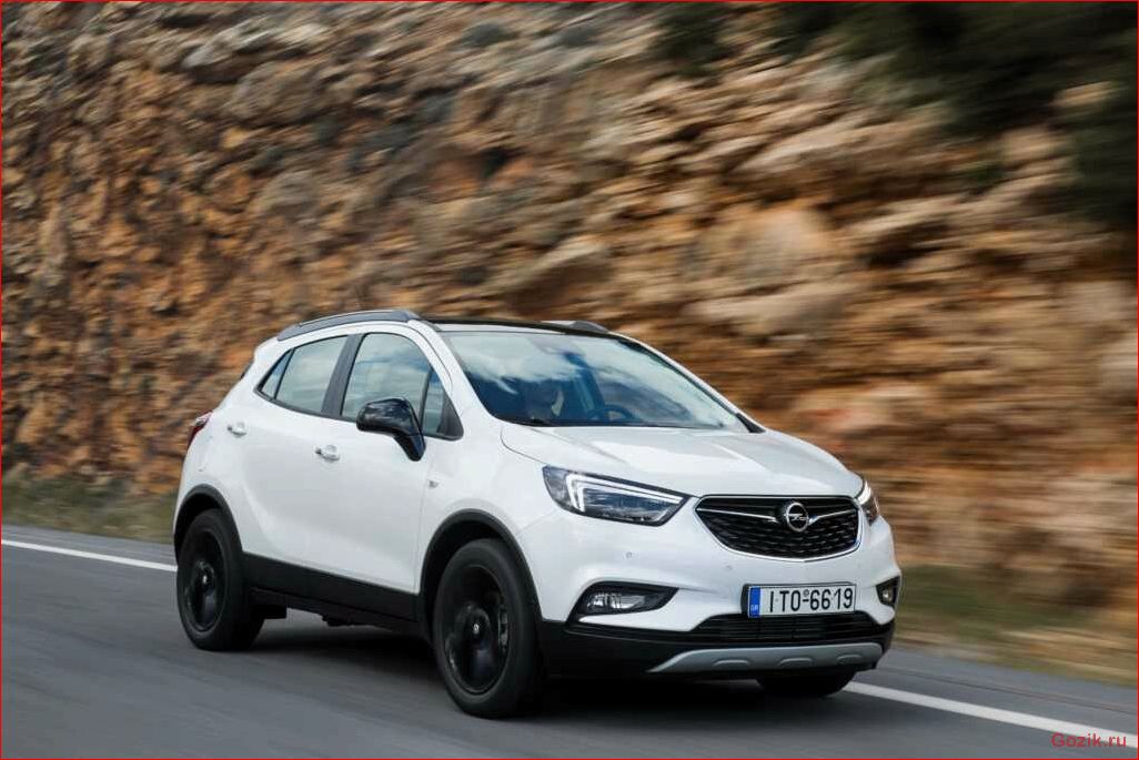 opel, mokka, 2016-2017, обзор, характеристики