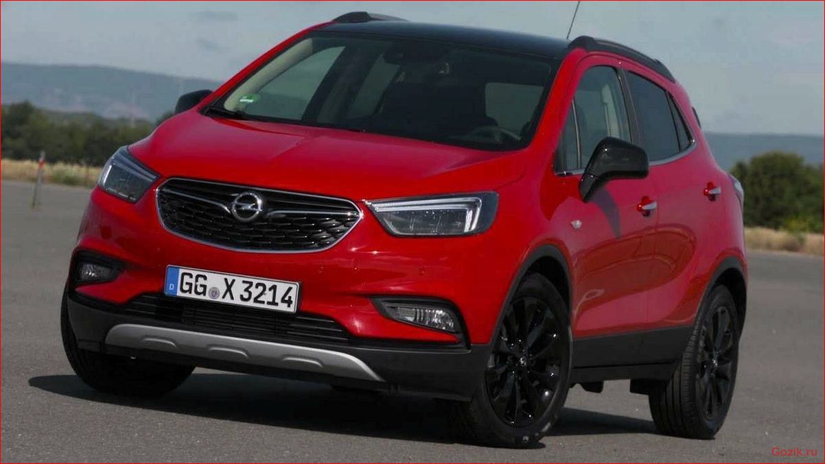 opel, mokka, 2016-2017, обзор, характеристики
