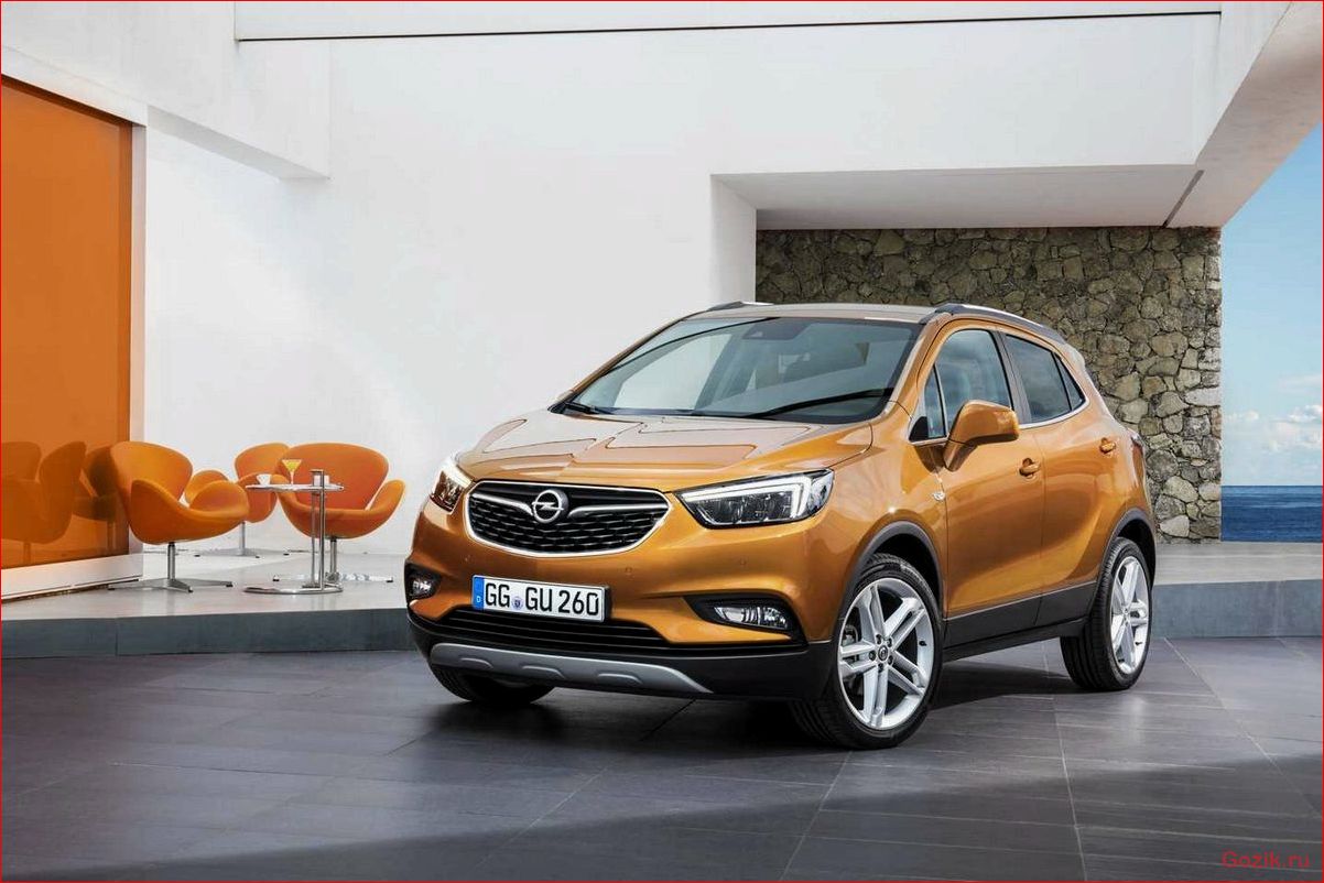 opel, mokka, 2016-2017, обзор, характеристики