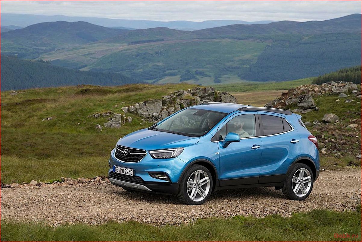 opel, mokka, 2016-2017, обзор, характеристики