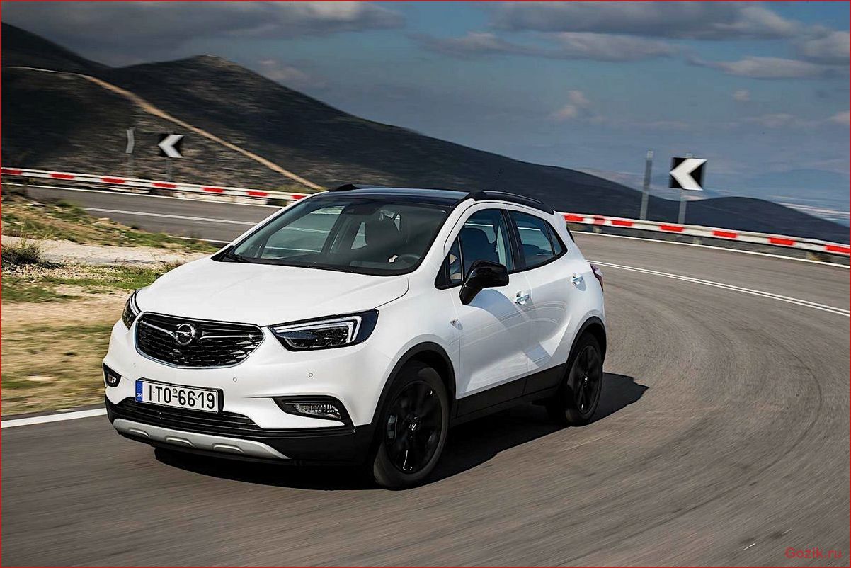 opel, mokka, 2016-2017, обзор, характеристики