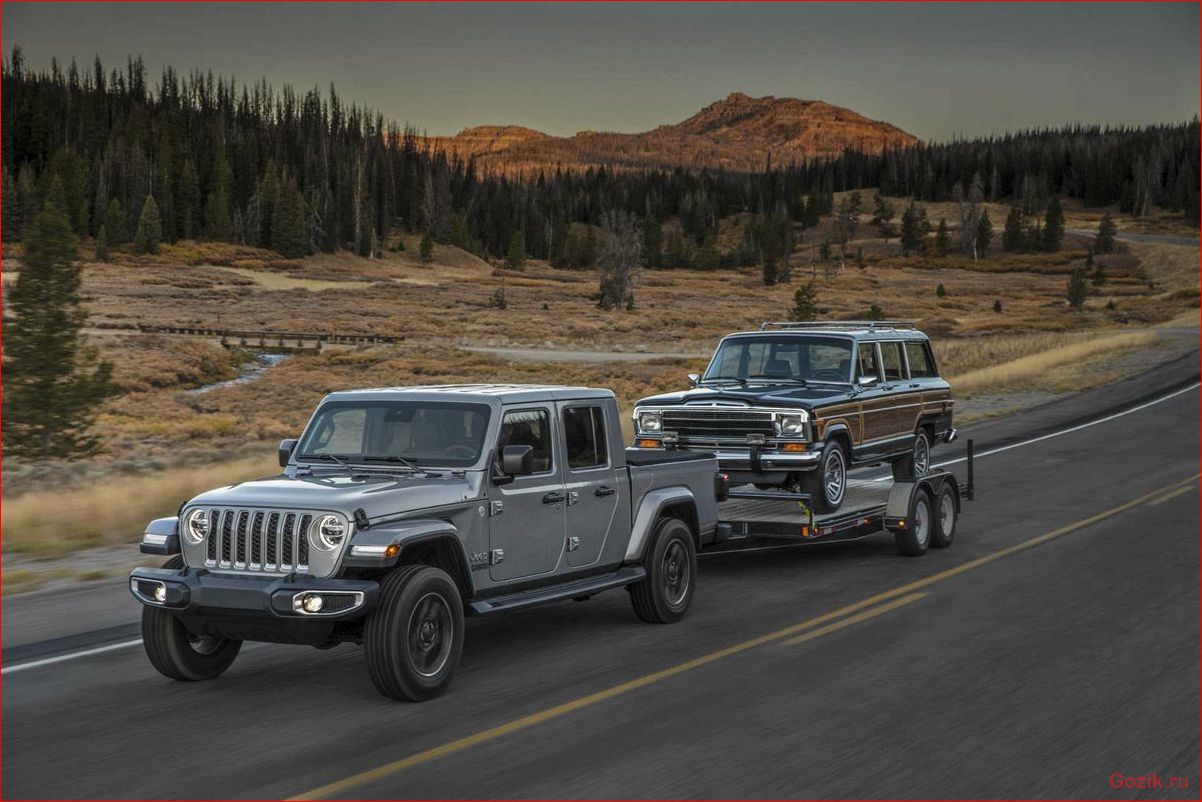 Пикап от компании Jeep: мощь и надежность в одном автомобиле пикап, компании, jeep, мощь, надежность