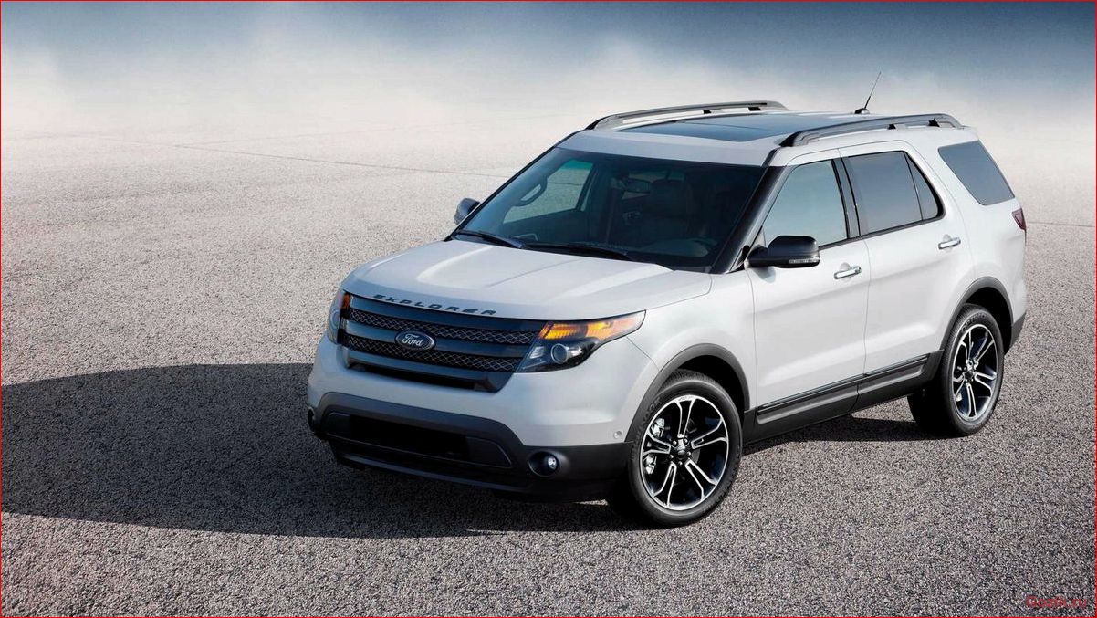 Внедорожник Ford Explorer Sport едет в Россию внедорожник, ford, explorer, sport, едет