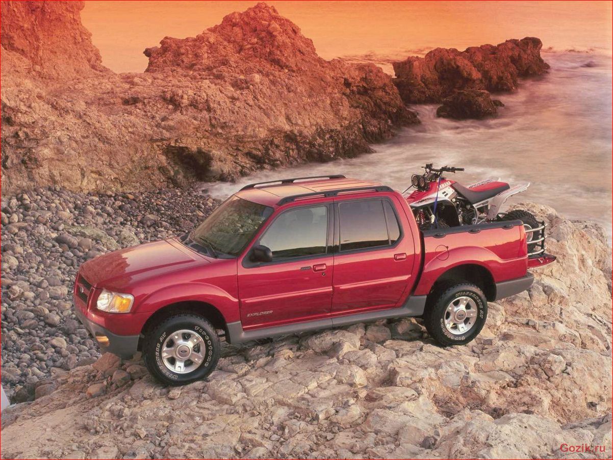 Внедорожник Ford Explorer Sport едет в Россию внедорожник, ford, explorer, sport, едет