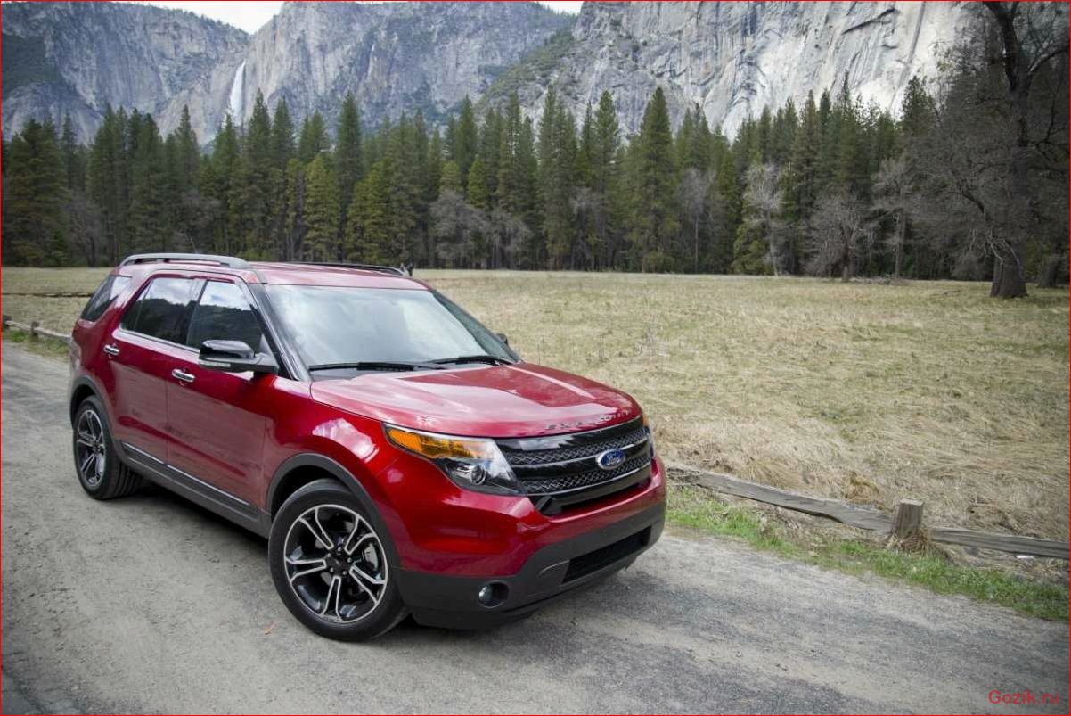 Внедорожник Ford Explorer Sport едет в Россию внедорожник, ford, explorer, sport, едет