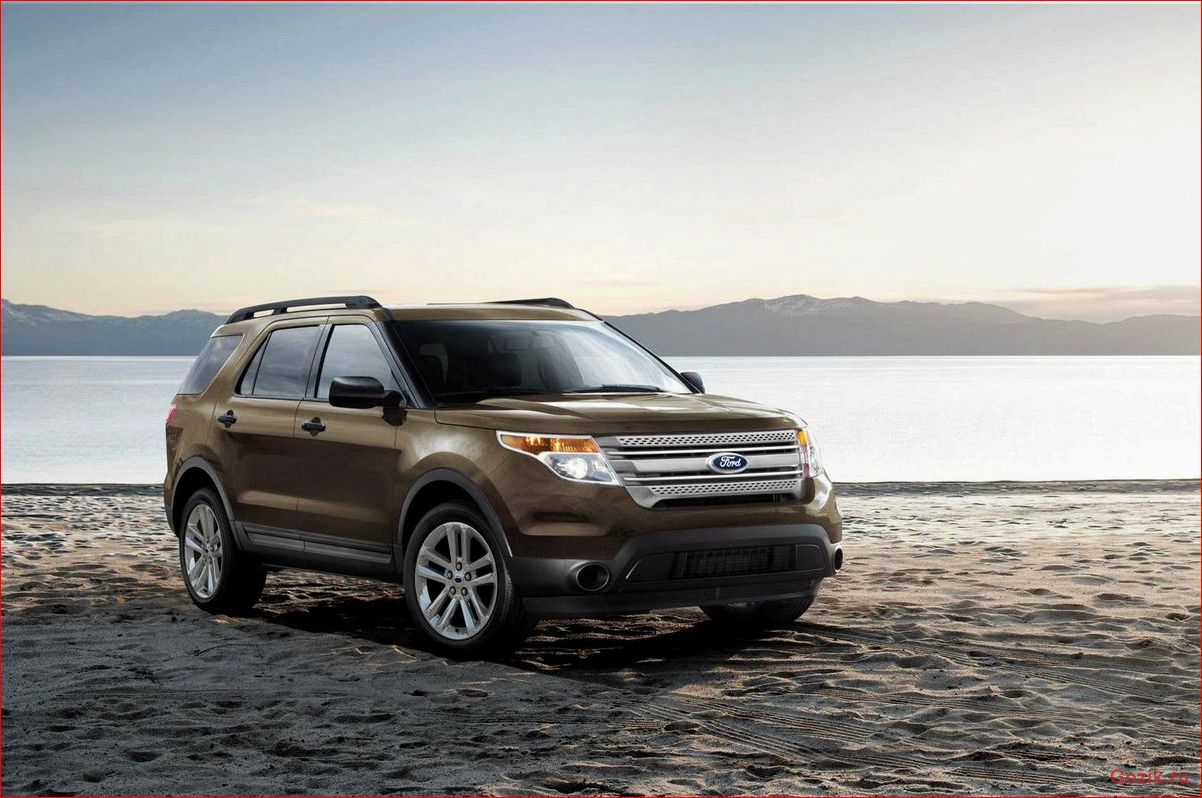 Внедорожник Ford Explorer Sport едет в Россию внедорожник, ford, explorer, sport, едет