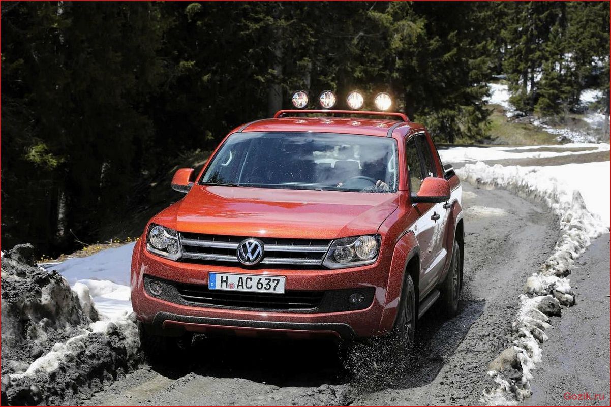Volkswagen привезёт в Россию Amarok Canyon volkswagen, привезёт, россию, amarok, canyon
