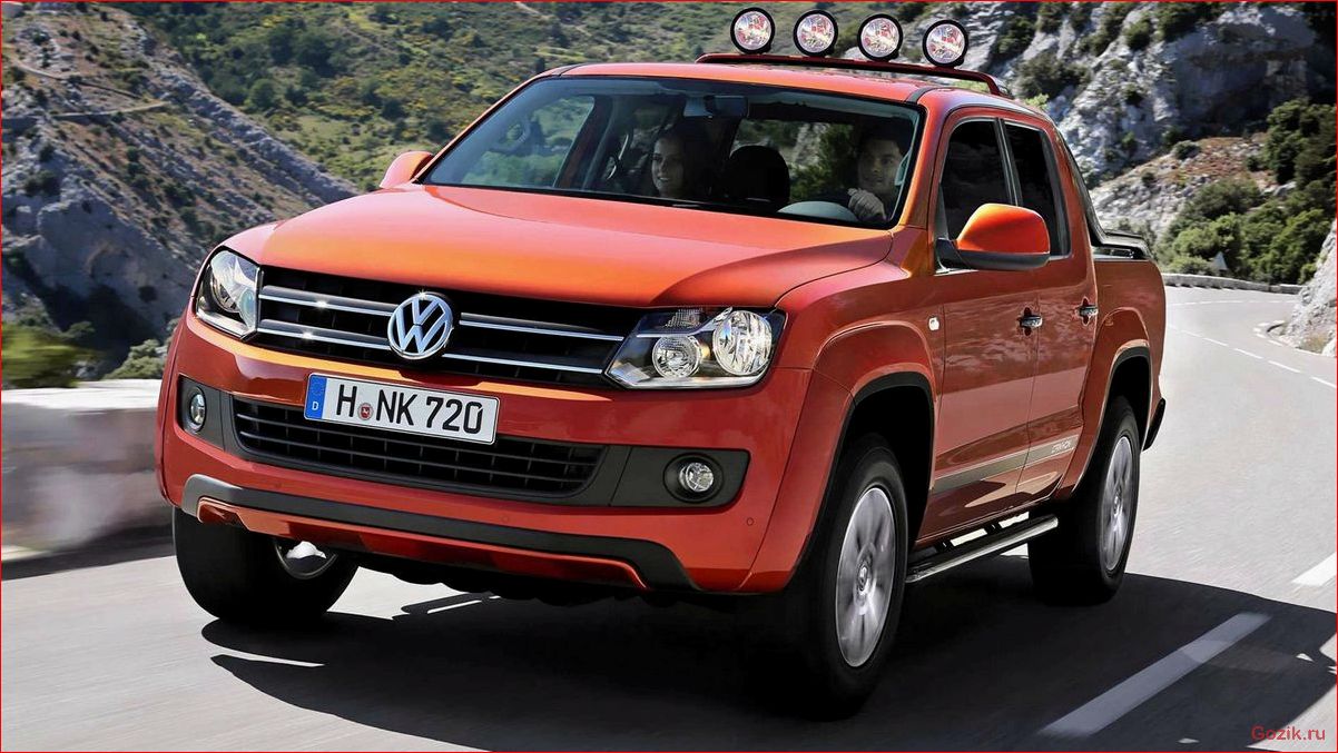 Volkswagen привезёт в Россию Amarok Canyon volkswagen, привезёт, россию, amarok, canyon