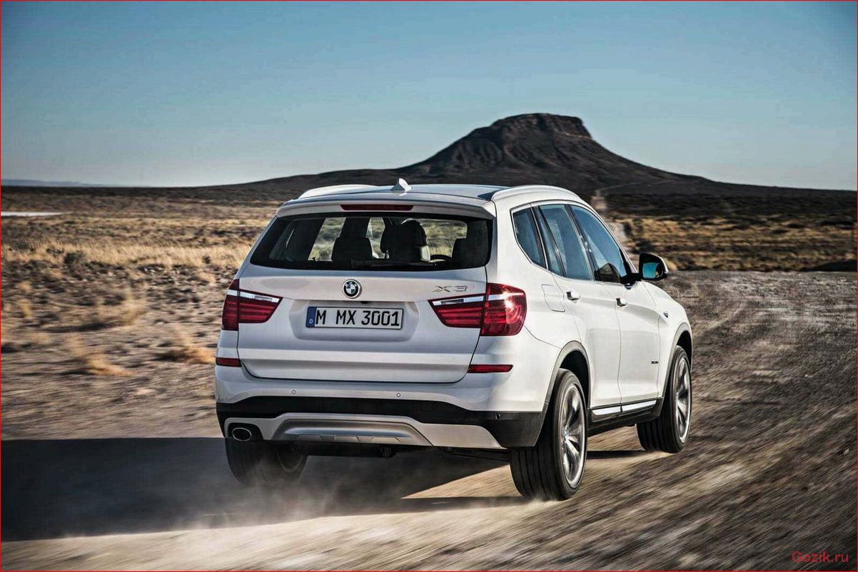 BMW X3 2015-2016: обзор, характеристики, отзывы 2015-2016, обзор, характеристики, отзывы