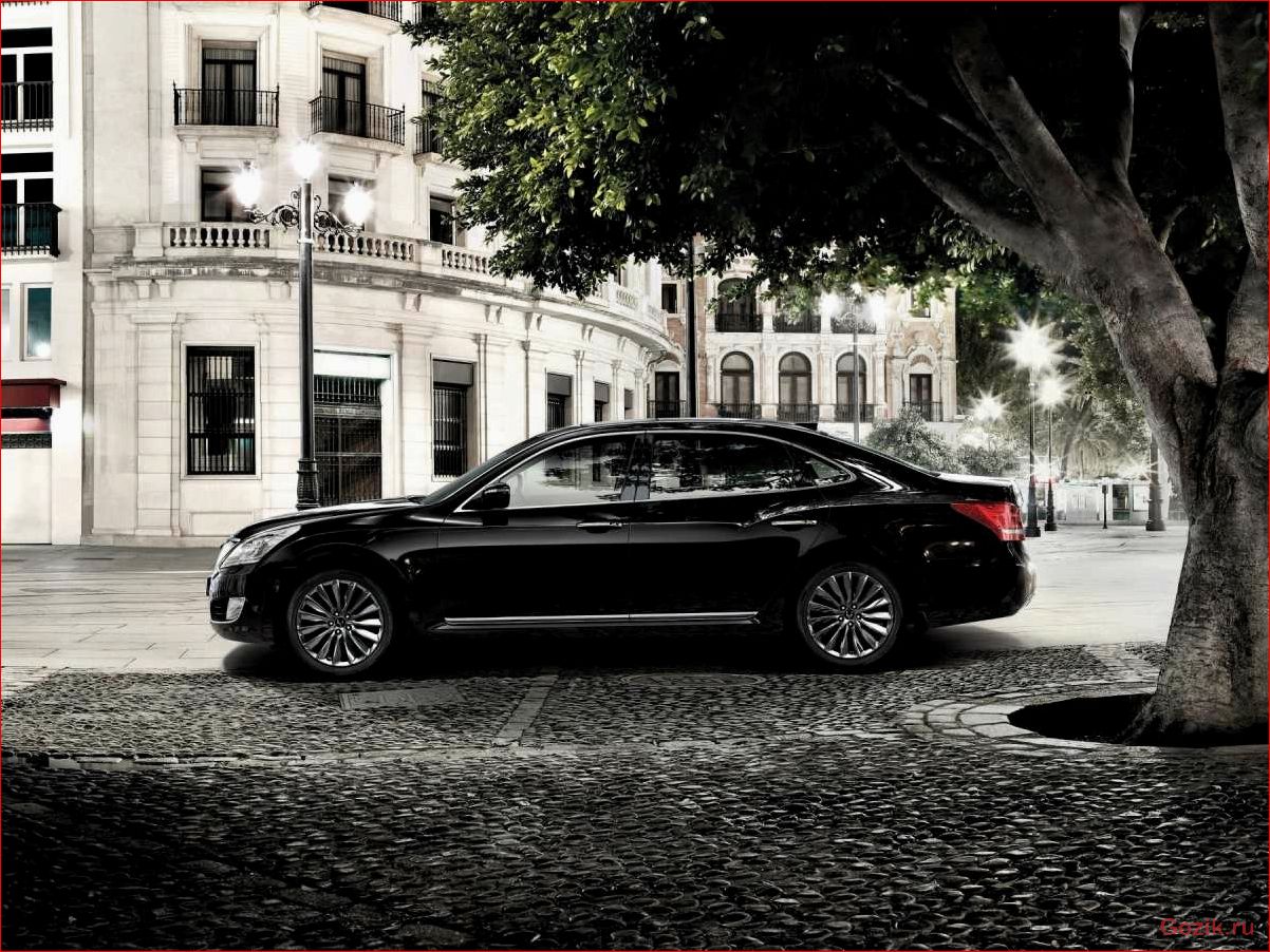 hyundai, equus, обновлённый, седан