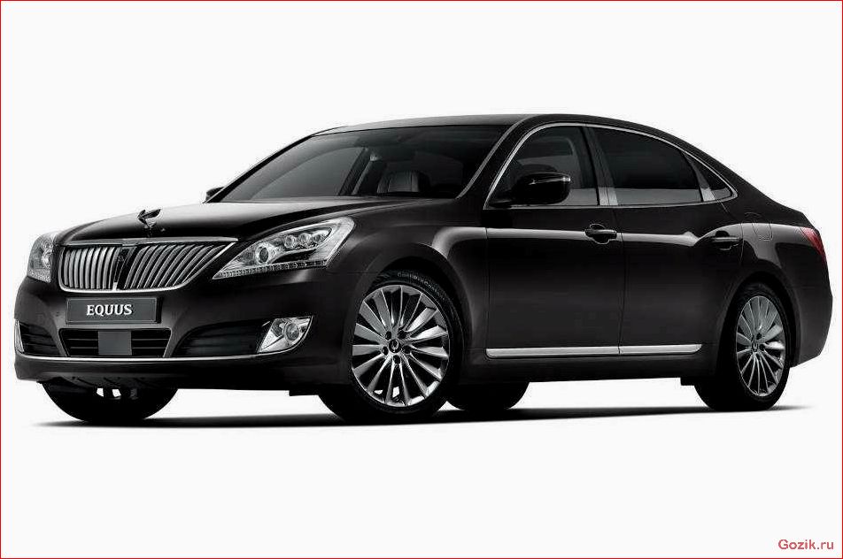 hyundai, equus, обновлённый, седан