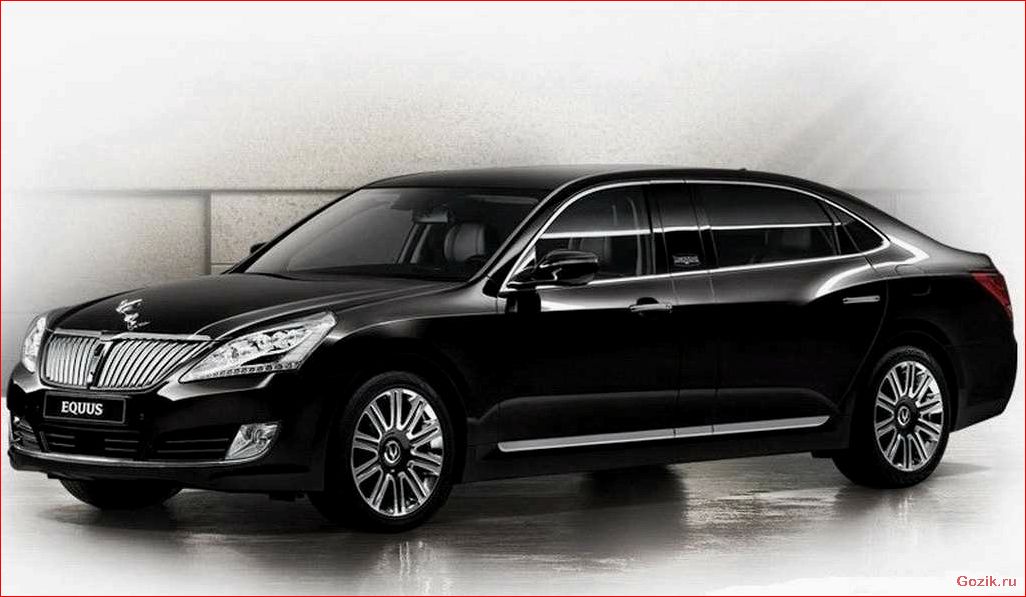 hyundai, equus, обновлённый, седан