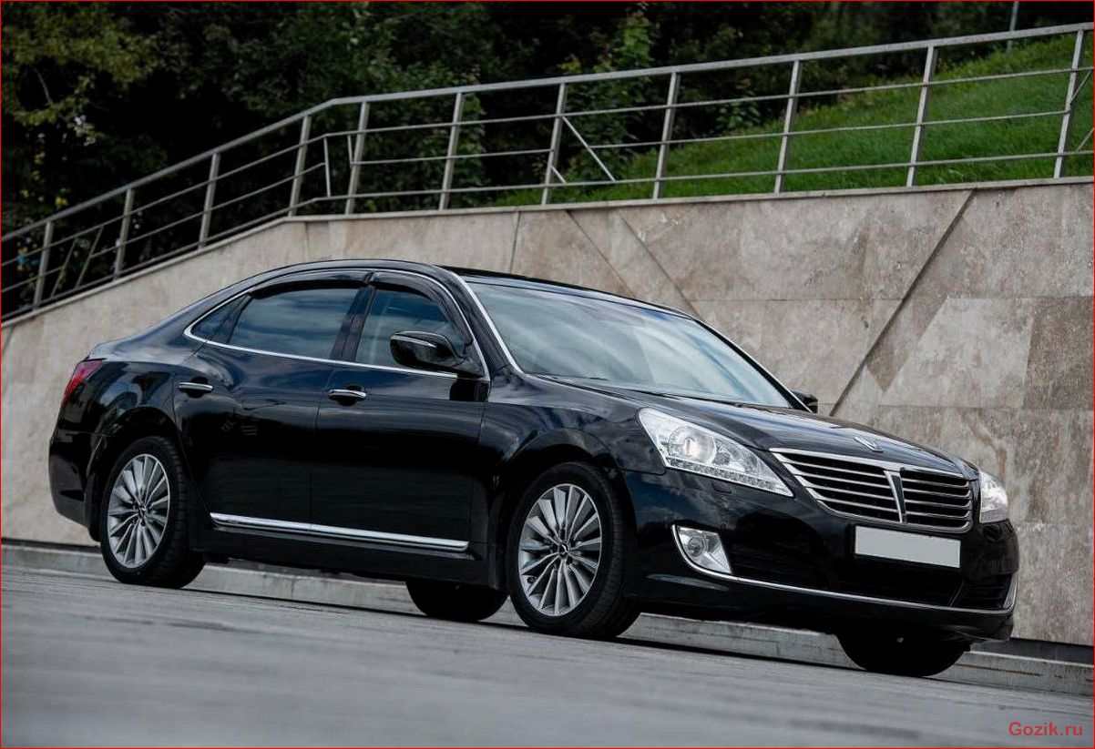 hyundai, equus, обновлённый, седан