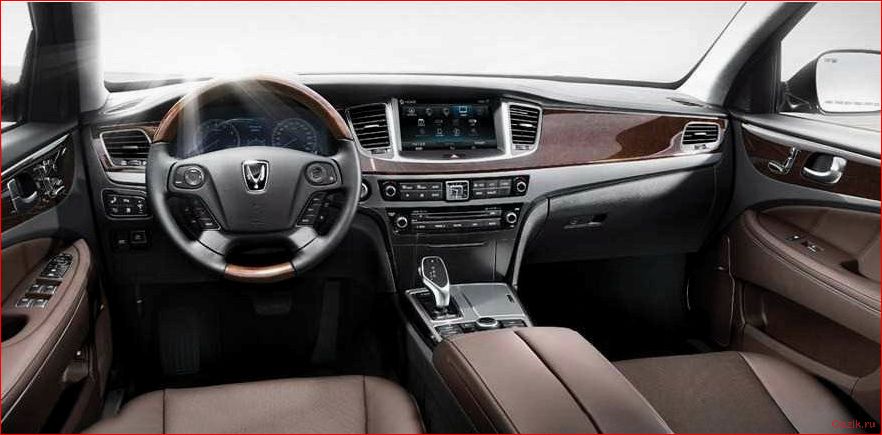 hyundai, equus, обновлённый, седан