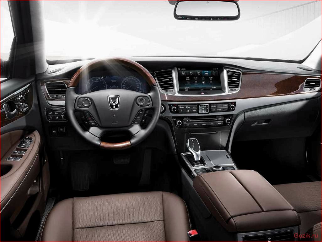 hyundai, equus, обновлённый, седан
