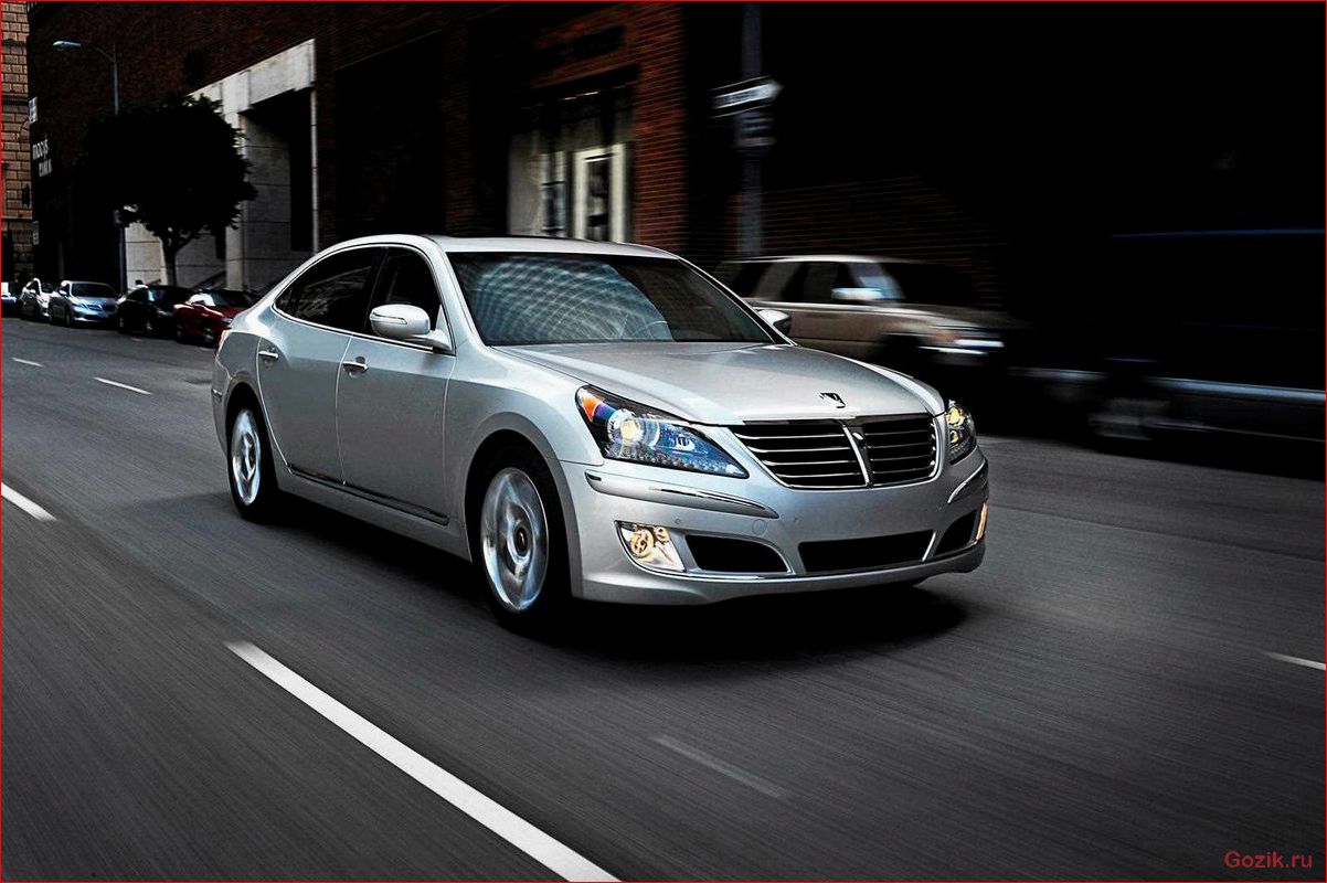 hyundai, equus, обновлённый, седан