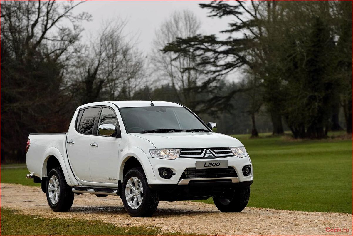 Обзор пикапа Mitsubishi L200 2014 года: особенности и характеристики обзор, пикапа, mitsubishi, l200, 2014