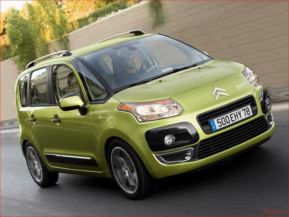 Citroen C3 Picasso 2011-2012: характеристики, отзывы, цены citroen, picasso, 2011-2012, характеристики, отзывы